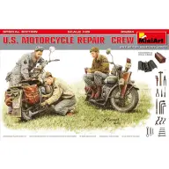 MINIART 1/35 Amerikai motorszerelő csapat különleges kiadás katonai jármű modell szett