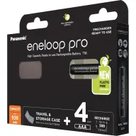 PANASONIC Eneloop PRO Micro-Mignon-Akku (AAA) 930mAh 4 Stk. + Box