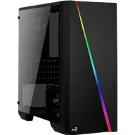 AEROCOOL Cylon Mini Ablakos RGB Acryl fekete
