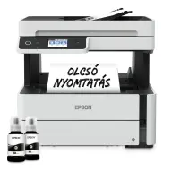 EPSON EcoTank M3170 mono MFP DUPLEX WiFi 11 000 stranica tintával