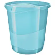 ESSELTE Colour Ice 14 literes papírkosár kék