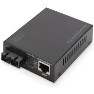 DIGITUS DN-82150 Gigabit PoE media converter RJ45 / SC MM PSE