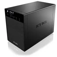 ICY BOX IB-3640SU3 4x 3.5" SATA HDD outer house USB3-A black