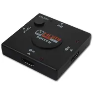 SAVIO HDMI Switch Fekete 5cm CL-26