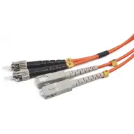 GEMBIRD Fiber Optic ST Fiber Optic SC Átalakító Narancssárga 1m CFO-STSC-OM2-1M