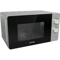 GORENJE 733231 MO17E1S Cuptor cu microunde cu control mecanic 700 W 17 L argintiu
