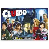 HASBRO Cluedo A klasszikus rejtélyek játéka bűnügyi detektív társasjáték