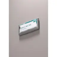 DURABLE Információs tábla 149x52.5mm CLICK SIGN szürke