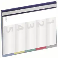 DURABLE Rendszerező mappa A4 5 részes DIVISOFLEX®