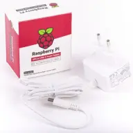 RASPBERRY PI 4 Model B hivatalos 5.1A/3A tápegység fehér