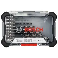 BOSCH Impact Control HSS fúrókészlet 8 darabos