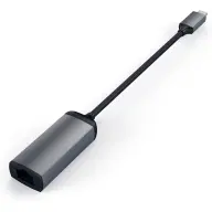 SATECHI ST-TCENM USB 3.0 Type C UTP transformator 10cm 1Gbps sivo
