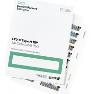 HP LTO-8 Ultrium RW Bar Code Label Pack Q2015A