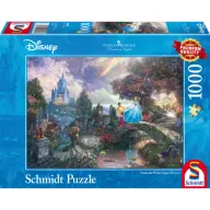 SCHMIDTSPIELE Puzzle játék 1000 darabos Thomas Kinkade Disney Hamupipőke