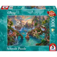 SCHMIDTSPIELE Puzzle játék 1000 darabos Thomas Kinkade Disney Pán Péter