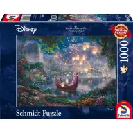 SCHMIDTSPIELE Puzzle játék 1000 darabos Thomas Kinkade Disney hercegnők Aranyhaj