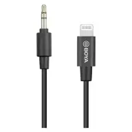 BOYA BY-K1 3.5mm Male TRS to Male Lightning átalakító