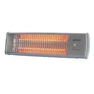 TOO QH-343 Zidni kvarcni grijač 1200 W sivo / crno