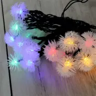 IRIS rimovati oblik 3cm/5m/IPX3 standardni / više- színű/20kom LED / solarna svjetlosni ukras