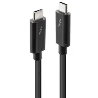 LINDY Thunderbolt 3 Összekötő Fekete 2m 41557