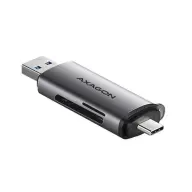 AXAGON CRE-SAC SuperSpeed USB-C+USB-A cititor card