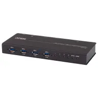 ATEN US3344I 4 x 4 USB 3.2 Gen 1 Industrial Hub Switch