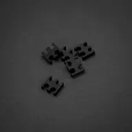 King Mod 4-Pin Kábelfésű 5db-os fekete