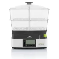 ETA 1134 90010 Calderon II Aparat de gătit la abur 1800 W 11 L alb / negru