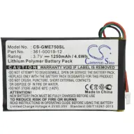 CAMERON SINO GME750SL Garmin 3.7V 1250mAh kopija originala akku Li-Polymer