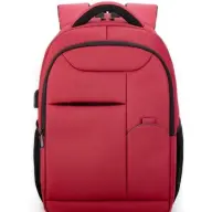 TOO Lopásbiztos/USB portos hátizsák 15.6" piros