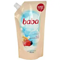 BABA Liquid soap refill 0.5 l milk and fruit