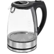 CLATRONIC WKS 3744 G Vízforraló 2200W 1.7L üveg / inox