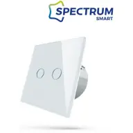 SPECTRUM LED WOJ05416 Smart 2 zónás/IP20 WiFi fehér kapcsoló