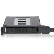 ICYDOCK ToughArmor MB839SP-B drive tray PCIe place
