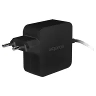APPROX Hálózati töltő USB-C 1.1m kábel 65W fekete