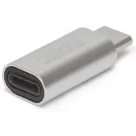 DELIGHT USB 2.0 Type C Lightning Töltő/adatkábel Ezüst 3cm 55448B