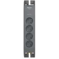 PHILIPS SPN5144A/10 protector de supratensiune splitter 4 conector 2m
