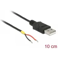 DELOCK Cable USB 2.0 A-type plug 2 pcs open cable 10 cm Raspberry Pi