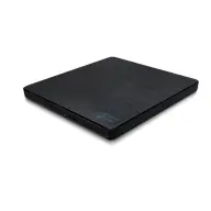 LG GP60NB60 Ultra-Slim Portable DVD Burner and Drive with M-DISC Support crno