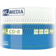 MYMEDIA CD-R 52x 50kom zsugor fóliás