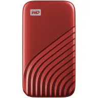 WD 2TB My Passport SSD USB 3.2 + USB 3.2 Type C Red WDBAGF0020BRD-WESN