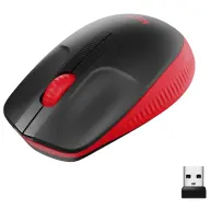 LOGITECH M190 Vezeték nélküli USB egér Piros
