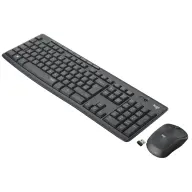 LOGITECH MK295 Silent žica bez miš i tastatura set madžarski namjena - crno