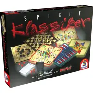 SCHMIDTSPIELE Klassiker Spielesammlung - Klasszikus társasjátékok gyűjteménye