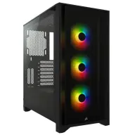 CORSAIR iCUE 4000X RGB TG fekete