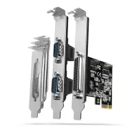 AXAGON PCEA-PSN PCIe kontrolor 1x paralelno + 2x serial
