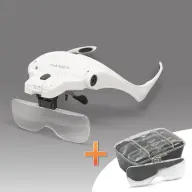HANDY Traka za kosu lupa LED sa osvetljenjem sočivo oprema