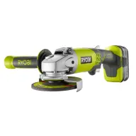 RYOBI R18AG-140S 18V akkumulátoros sarokcsiszoló + 1 x 4.0 Ah akku + töltő