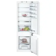 BOSCH KIS87AFE0 Serie 6 Beépíthető alulfagyasztós hűtő-fagyasztó kombináció177.2 x 55.8 cm A++ fehér