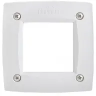 FUMAGALLI LETI 100 SQUARE ST LED 3W GX53 ugradbena vanjska zidna svjetiljka bijela